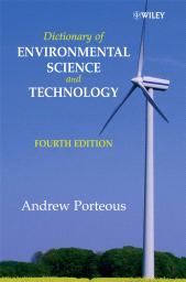 E-book, Dictionary of Environmental Science and Technology, Wiley