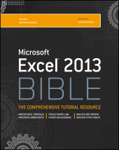 E-book, Excel 2013 Bible, Wiley