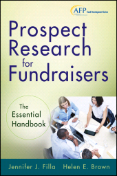 E-book, Prospect Research for Fundraisers : The Essential Handbook, John Wiley & Sons