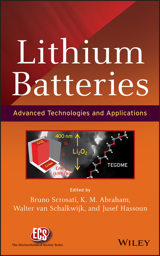 E-book, Lithium Batteries : Advanced Technologies and Applications, John Wiley & Sons