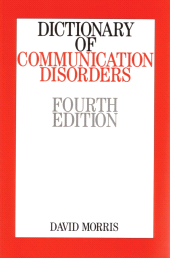 E-book, Dictionary of Communication Disorders, John Wiley & Sons