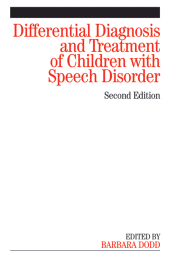 E-book, Differential Diagnosis and Treatment of Children with Speech Disorder, John Wiley & Sons