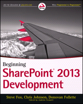 E-book, Beginning SharePoint 2013 Development, Wrox Press