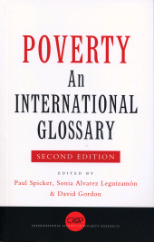 eBook, Poverty : An International Glossary, Zed Books