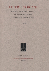 Fascicule, Le tre corone : rivista internazionale di studi su Dante, Petrarca, Boccaccio : X, 2023, Fabrizio Serra