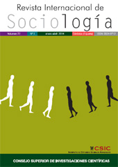 Fascicolo, Revista internacional de sociología : 72, 1, 2014, CSIC, Consejo Superior de Investigaciones Científicas