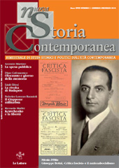 Fascículo, Nuova storia contemporanea : bimestrale di studi storici e politici sull'età contemporanea : XVIII, 1, 2014, Le Lettere