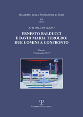 Chapitre, Premessa : Balducci e Turoldo : testimoni di Cristo e innovatori della chiesa, Edizioni Polistampa