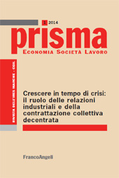 Articolo, Crisi economica, flessibilità del lavoro e produttività, Franco Angeli