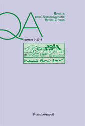 Heft, QA : Rivista dell'Associazione Rossi-Doria : 1, 2014, Franco Angeli