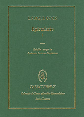 E-book, Epistolario, Cock, Enrique, 1540?-1598, CSIC, Consejo Superior de Investigaciones Científicas