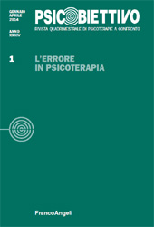 Article, L'errore in psicoterapia : una prospettiva tra Control-Mastery theory e cognitivismo evoluzionista, Franco Angeli