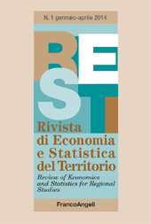 Fascículo, Rivista di economia e statistica del territorio : 1, 2014, Franco Angeli