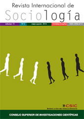 Fascículo, Revista internacional de sociología : 72, 2, 2014, CSIC, Consejo Superior de Investigaciones Científicas