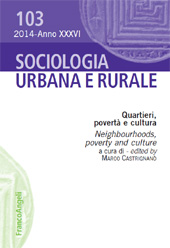 Article, Struttura sociale e cultura della povertà : per un approccio contestualista, Franco Angeli