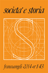 Fascículo, Società e storia : 143, 1, 2014, Franco Angeli