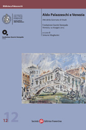 Chapter, Venezia nella poesia di Palazzeschi ; Premessa del curatore ; Indice dei nomi, Società editrice fiorentina