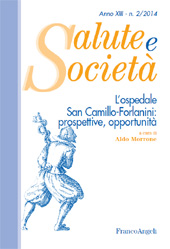Artículo, Architetture sociali : il prerequisito dell'organizzazione socio-sanitaria, Franco Angeli