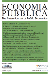 Artículo, Qualificazione, aggiudicazione e subappalti nei lavori pubblici : cosa insegnano le riforme locali?, Franco Angeli
