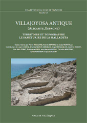 E-book, Villajoyosa antique (Alicante, Espagne) : territoire et topographie, le Sanctuarie de La Malladeta, Casa de Velázquez