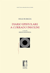 E-book, Diario epistolare a Corrado Pavolini, Firenze University Press