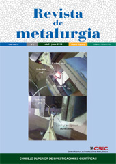 Fascículo, Revista de metalurgia : 50, 2, 2014, CSIC, Consejo Superior de Investigaciones Científicas