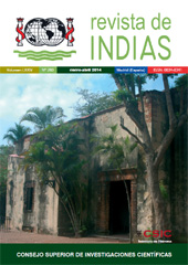 Fascicule, Revista de Indias : LXXIV, 260, 1, 2014, CSIC
