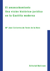 E-book, El amancebamiento : una visión histórico-jurídica en la Castilla moderna, Collantes de Terán de la Hera, María José, Dykinson