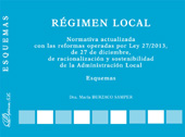 E-book, Régimen local : Esquemas : Normativa actualizada con las reformas operadas por Ley 27/2013, de 27 de diciembre, de racionalización y sostenibilidad de la Administración Local, Dykinson
