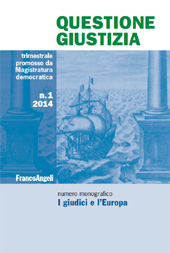 Article, Dalla cooperazione tra Stati alla costruzione di un nuovo ordinamento europeo ; Una comunità di diritti condivisi, Franco Angeli