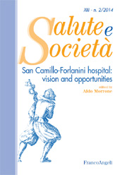 Issue, Salute e società : XIII, 2, 2014 [inglese], Franco Angeli
