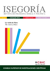 Issue, Isegoría : 50, 1, 2014, CSIC, Consejo Superior de Investigaciones Científicas