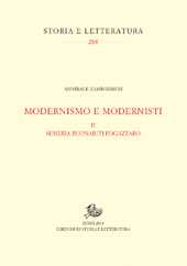 E-book, Modernismo e modernisti : vol. II : Semeria, Buonaiuti, Fogazzaro, Zambarbieri, Annibale, Edizioni di storia e letteratura