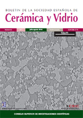 Fascicolo, Boletin de la sociedad española de cerámica y vidrio : 53, 4, 2014, CSIC, Consejo Superior de Investigaciones Científicas