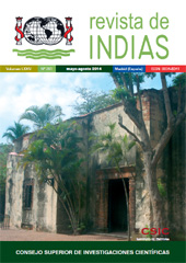 Fascicule, Revista de Indias : LXXIV, 261, 2, 2014, CSIC, Consejo Superior de Investigaciones Científicas