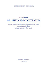 E-book, Lezioni di giustizia amministrativa, Di San Luca, Guido Clemente, Editoriale scientifica