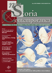 Fascicolo, Nuova storia contemporanea : bimestrale di studi storici e politici sull'età contemporanea : XVIII, 4, 2014, Le Lettere