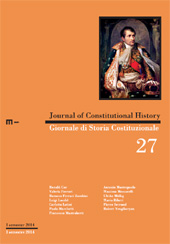 Article, Reconsidering constitutional formation : research challenges of comparative constitutional history, EUM-Edizioni Università di Macerata