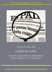 E-book, Genes de papel : genética, retórica y periodismo en el diario El País, 1976-2006, CSIC