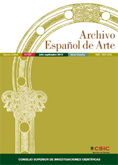 Heft, Archivo Español de Arte : LXXXVII, 347, 3, 2014, CSIC, Consejo Superior de Investigaciones Científicas