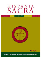Heft, Hispania Sacra : LXVI, n° extra 1, 2014, CSIC, Consejo Superior de Investigaciones Científicas