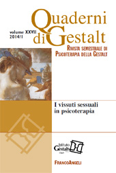 Article, I vissuti sessuali nel setting della psicoterapia della Gestalt postmoderna, Franco Angeli
