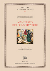 eBook, Manifesto dei conservatori, Prezzolini, Giuseppe, Edizioni di storia e letteratura