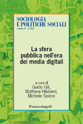 Articolo, Sfera pubblica, pluralismo e media : tre modelli, Franco Angeli