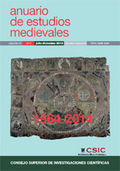 Fascículo, Anuario de estudios medievales : 44, 2, 2014, CSIC, Consejo Superior de Investigaciones Científicas