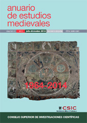 Fascicolo, Anuario de estudios medievales : 44, 2, 2014, CSIC, Consejo Superior de Investigaciones Científicas