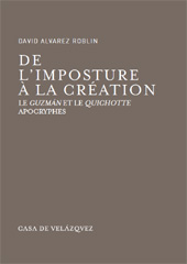 E-book, De l'imposture à la création : le Guzmán et le Quichotte apocryphes, Casa de Velázquez