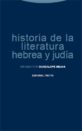 E-book, Historia de la literatura hebrea y judía, Trotta