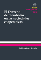E-book, El derecho de reembolso en las sociedades cooperativas, Tirant lo Blanch