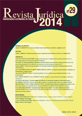 Heft, Revista Jurídica : Universidad Autónoma de Madrid : 29, I, 2014, Dykinson